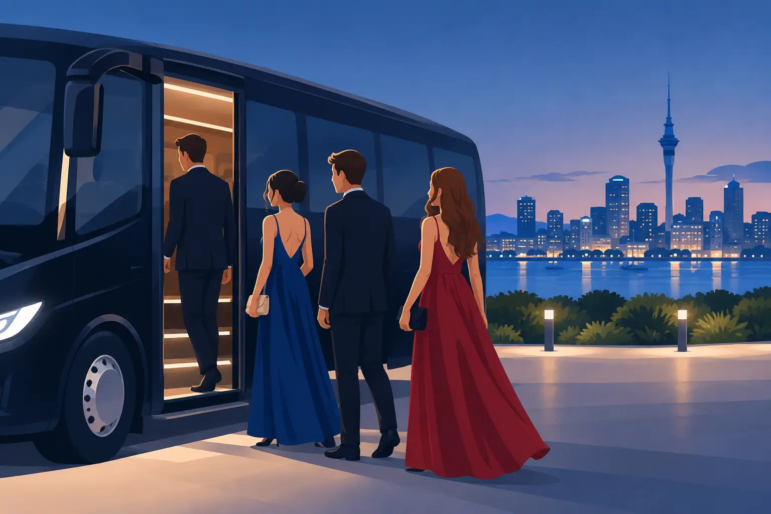 School Ball Transport Auckland for a Smooth Night