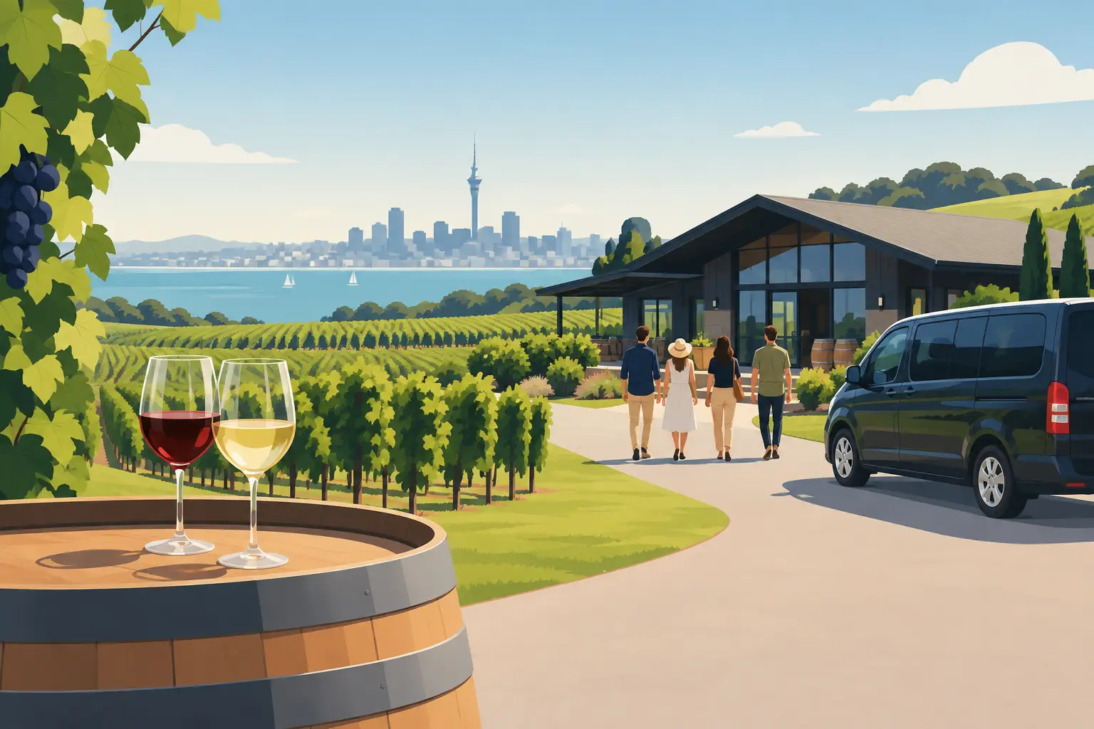 Soljans Winery Tours from Auckland in Comfort Soljans Winery Tours from Auckland in Comfort