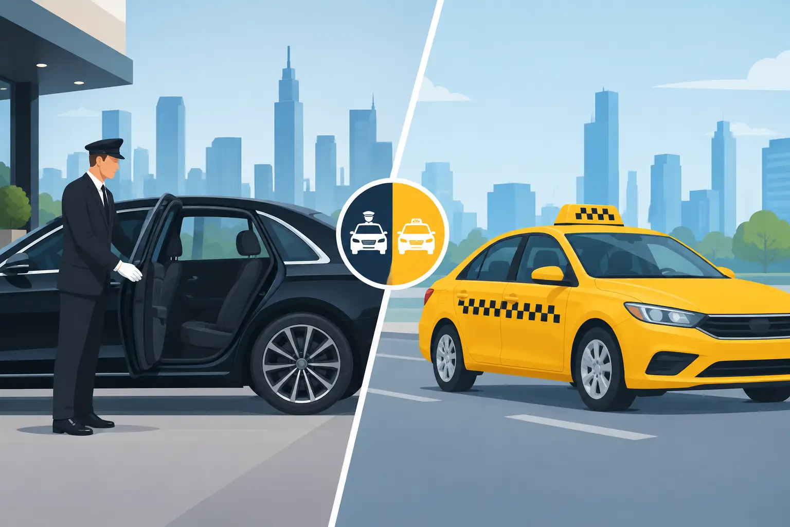 Chauffeur Versus Taxi Services Compared