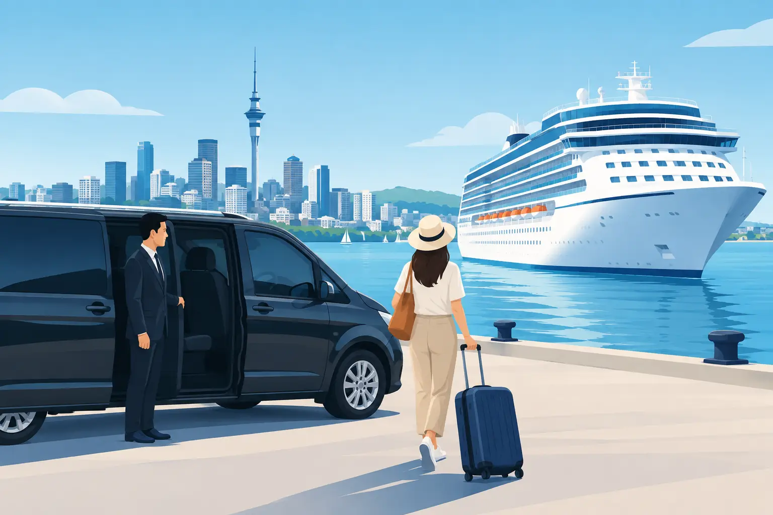 Cruise Port Transfer Auckland for Comfortable Travel