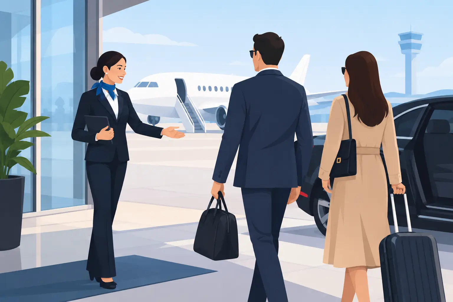 How Airport Meet-and-Greet Works for VIP Transfers